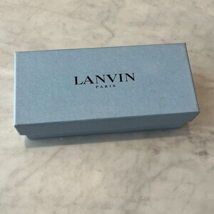 Lanvin Paris Blue Box 7"x 3.5" x 2"